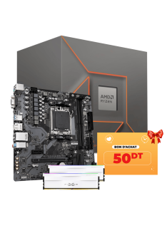 Tunisie Level Up Processeur LEVEL UP Ryzen 5 7600X + Bon d'achat 50dt Offert