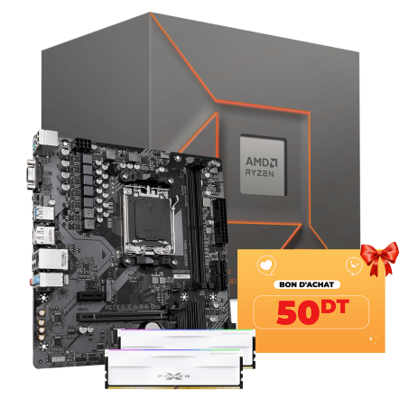 Tunisie Level Up Processeur LEVEL UP Ryzen 5 7600X + Bon d'achat 50dt Offert