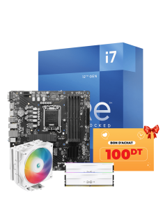 Tunisie Level Up Processeur LEVEL UP i7-12700KF | 32 DDR5 + Bon d'achat 100dt Offert