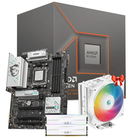 Tunisie Level Up Processeur LEVEL UP Ryzen 5 9600X + AG400 White ARGB Offert