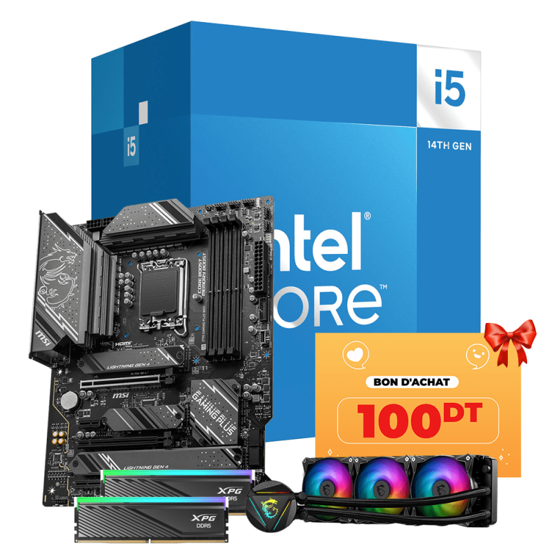 Tunisie Level Up Processeur Level Up i9-14900KF - Bon d'achat 100Dt OFFERT