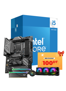 Tunisie Level Up Processeur Level Up i5-14600KFZ - Bon d'achat 100Dt Offert