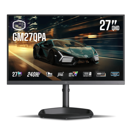 Tunisie Ecrans Gamer COOLER MASTER IPS GM27QPA 27" QHD 240Hz