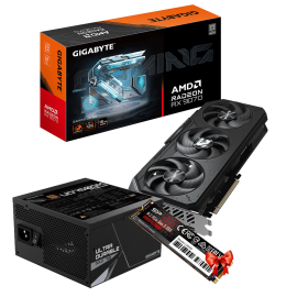 Tunisie Level Up Carte graphique (GPU) LEVEL UP RX 9070  + UD80 500Gb NVMe OFFERT