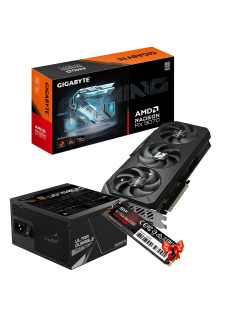 Tunisie Level Up Carte graphique (GPU) LEVEL UP RX 9070  + UD80 500Gb NVMe OFFERT