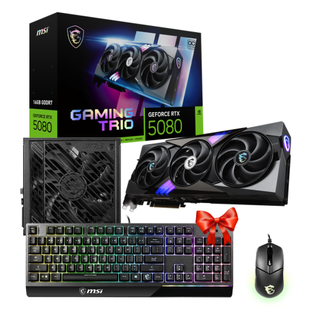 Tunisie Level Up Carte graphique (GPU) LEVEL UP RTX 5080 + MSI VIGOR GK30 USB OFFERT
