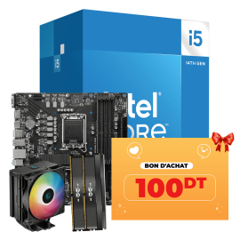 Tunisie Level Up Processeur Level Up i5-14600KFB - Bon d'achat 100Dt Offert