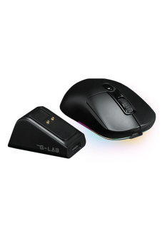 Tunisie Souris Gamer G-Lab KULT Titanium RGB - BLACK