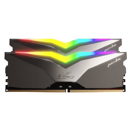Tunisie Barrette mémoire OCPC PISTA RGB U-DIMM DDR5 64GB (32GBX2) 5200Mhz CL40