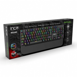 Tunisie Clavier Gamer INCA IKG-443 - BLACK