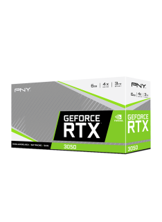 Tunisie Carte Graphique PNY GeForce RTX 3050 6GB VERTO Dual Fan