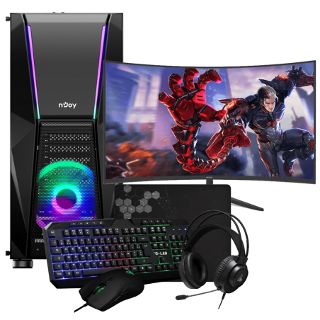 Tunisie Full Setup FULL SETUP Ryzen 5 9600X | RX 7600 XT 16GB  | 16GB DDR5 | Nvme 500GB