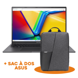 Tunisie Pc Portable Gamer ASUS Vivobook 16X | i5-12500H | RTX 2050 | 8GB | 512Go SSD  - BLACK