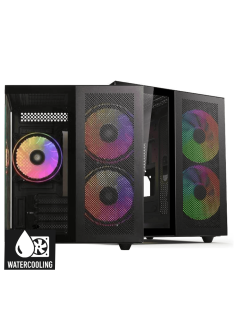 Tunisie WaterCooled Pc CORE i5-14400F | RTX 5060 8GB | 16GB DDR4 | NVMe 500Gb