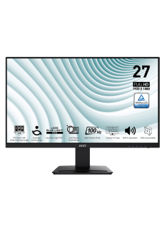 Tunisie Ecrans Pro MSI Pro 27" IPS FHD MP273A | 100Hz - Noir