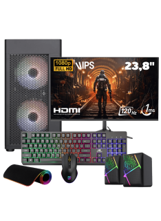 Tunisie PC Gamer AMD FULL SETUP Ryzen 5 3600 | RX 580 8GB | 16GB DDR4 | SSD 512Gb