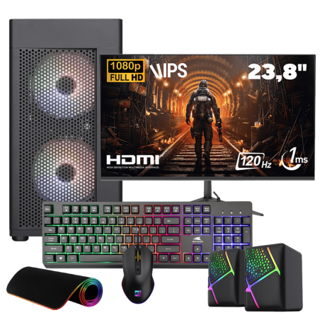 Tunisie PC Gamer AMD FULL SETUP Ryzen 5 3600 | RX 580 8GB | 16GB DDR4 | SSD 512Gb