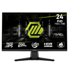 Tunisie Ecrans Gamer MSI MAG 242F 23.8'' Full HD Fast IPS 200Hz