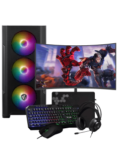 Tunisie Powered By MSI FULL SETUP Core i5-14400F  | RTX 3060 12GB | 16Gb DDR4 | SSD 480GB
