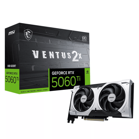 Tunisie Carte Graphique MSI GeForce RTX 5060 Ti 8G Ventus 2X OC PLUS
