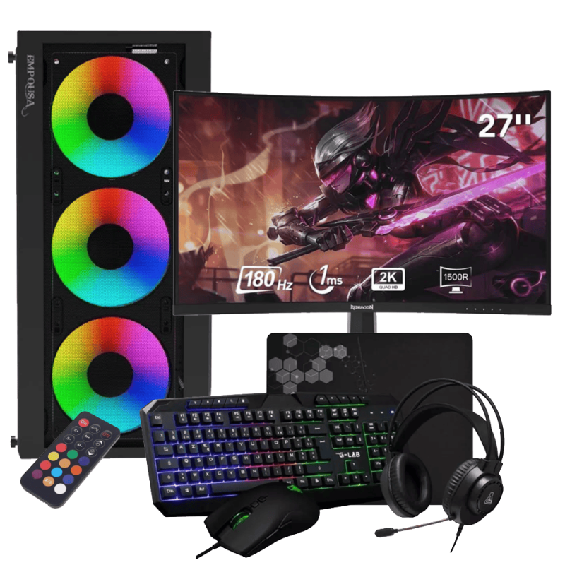 Tunisie Full Setup FULL SETUP AMD Ryzen 5 5500 | RTX 5050 8GB | 16GB DDR4 | NVMe 512Gb