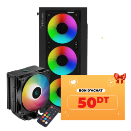 Tunisie Level Up Refroidissement LEVEL UP AG400 DIGITAL ARGB + Bon d'achat 50Dt Offert