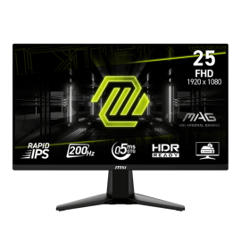 Tunisie Ecrans Gamer MSI MAG 255F E20 25'' | FHD IPS RAPID | 200 Hz | 0.5 ms