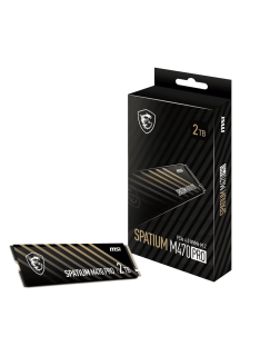 Tunisie Disque dur / SSD / Nvme MSI SPATIUM M470 PRO PCIe 4.0 NVMe M.2 2TB