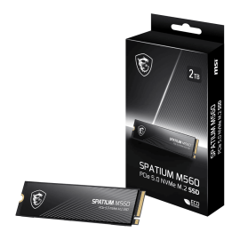 Tunisie Disque dur / SSD / Nvme MSI SPATIUM M560 PCIe 5.0 NVMe M.2 2TB