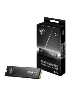 Tunisie Disque dur / SSD / Nvme MSI SPATIUM M560 PCIe 5.0 NVMe M.2 2TB