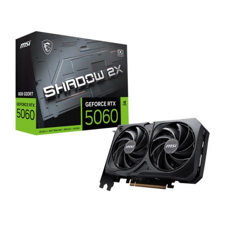 Tunisie Carte Graphique MSI GeForce RTX 5060 8G SHADOW 2X OC