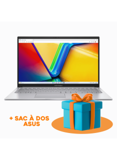 Tunisie Pc Portable Gamer ASUS K16 | i5-13420H | RTX 3050 | 8GB | 512Go SSD  - Silver