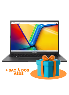 Tunisie Pc Portable Gamer ASUS K16 | i5-13420H | RTX 3050 | 8GB | 512Go SSD  - BLACK