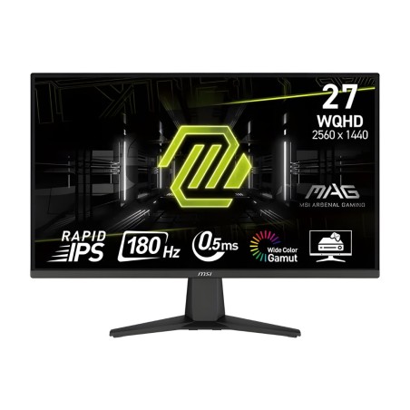 Tunisie Ecrans Gamer MSI MAG 275QF - 2K - WQHD Rapid IPS - 180Hz - 0.5ms