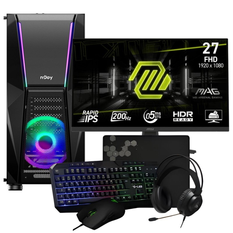 Tunisie Full Setup Full Setup AMD Ryzen 5 5500 | RTX 3050 8GB | 16GB DDR4 | Nvme 512GB