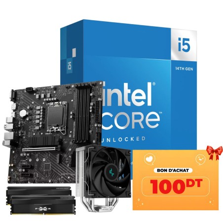Tunisie Level Up Processeur Level Up i5-14600KFB - Bon d'achat 100Dt Offert