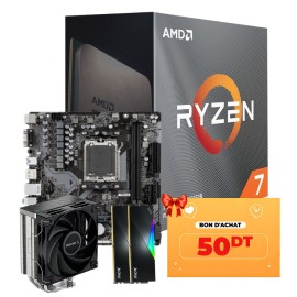 Tunisie Level Up Processeur LEVEL UP Ryzen 7 7700 + Bon d'achat 50dt Offert