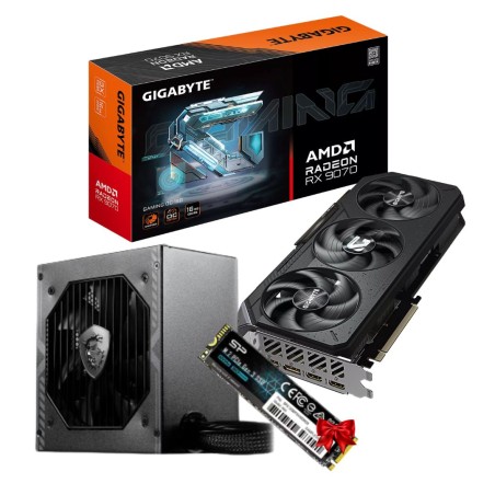 Tunisie Level Up Carte graphique (GPU) LEVEL UP RX 9070  + Nvme 512Gb OFFERT