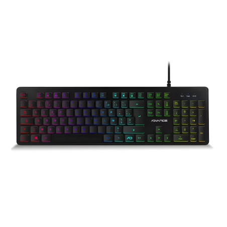 Tunisie Clavier Gamer ADVANCE CLAVIER GAMING RGB RAINBOW