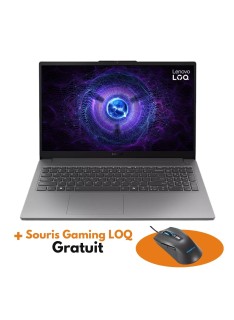 Tunisie Pc Portable Gamer Lenovo LOQ 15IRX9 | Core i5 13450Hx | RTX 3050 | 24 GB DDR5 | 512 Go Nvme