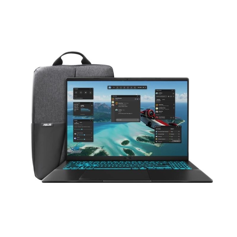 Tunisie Pc Portable Gamer ASUS V16  | Core I5-210H | RTX 3050 6GB | 8GB DDR5  | SSD 512GB