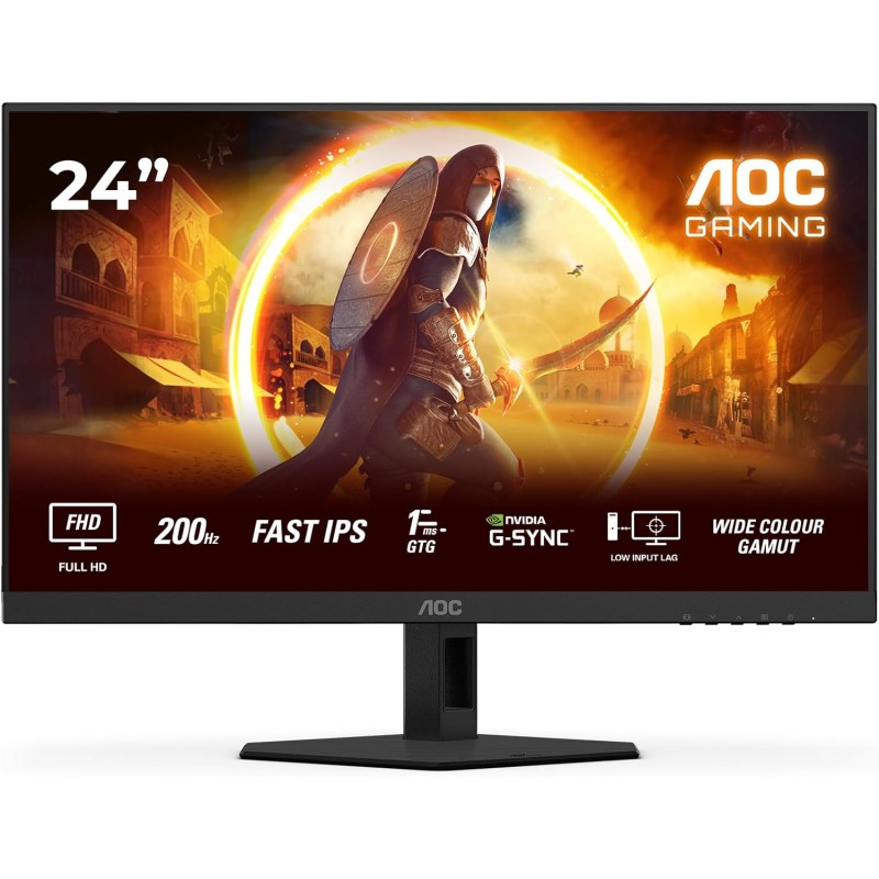 AOC 24G4HRE | 23.8" | 0.3 Ms | 200Hz | Fast IPS
