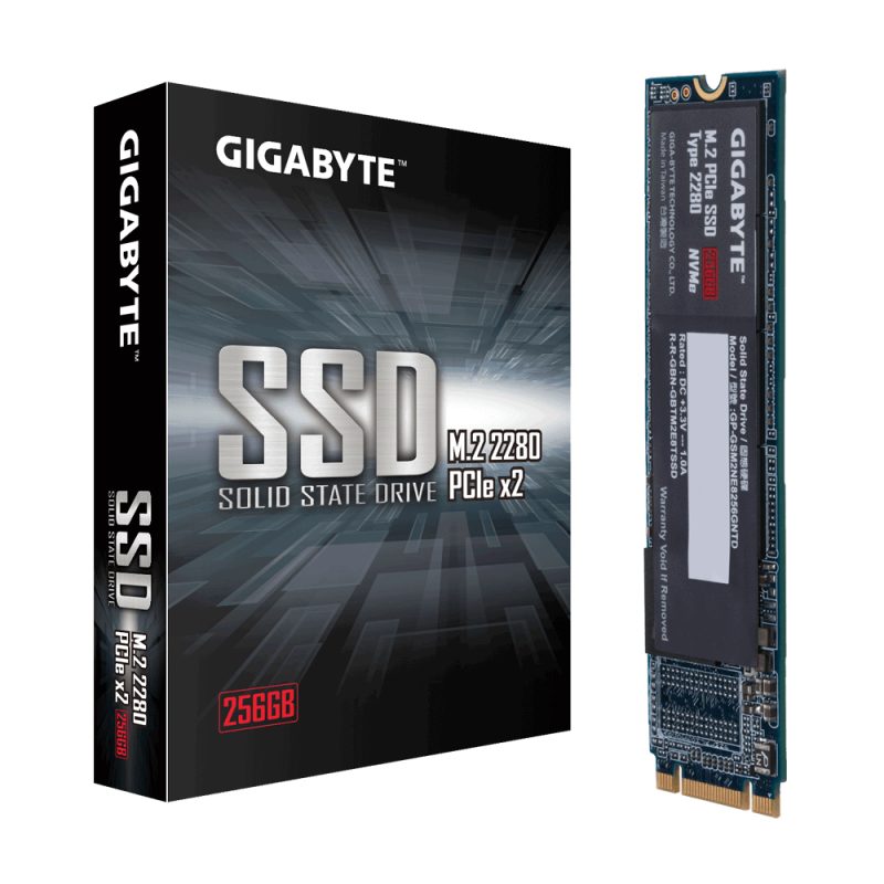 Gigabyte SSD M.2 PCIe - 256GB NVMe