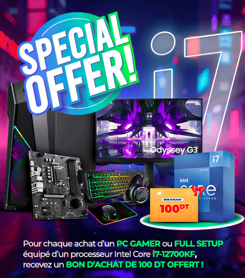 Offre Spéciale Intel Core i7-12700KF  chez skymil informatique