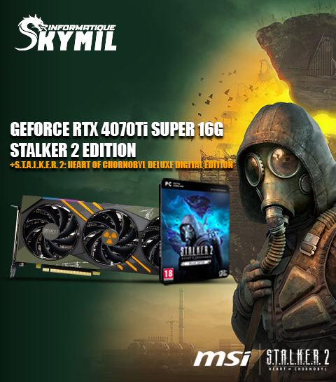 RTX 4070 Ti SUPER 16G GAMING SLIM STALKER 2 EDITION