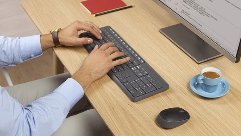 Ensemble clavier/souris Tunisie Connexion sans fil Portée 10 m