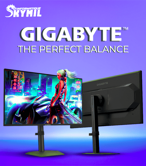 les ecran de la marque gigabyte  chez skymil informatique