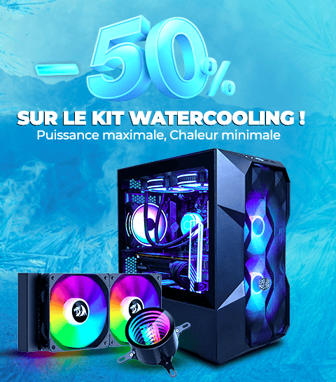 50% sur les PC Gamer sur mesure  avec Watercooling chez skymil informatique
