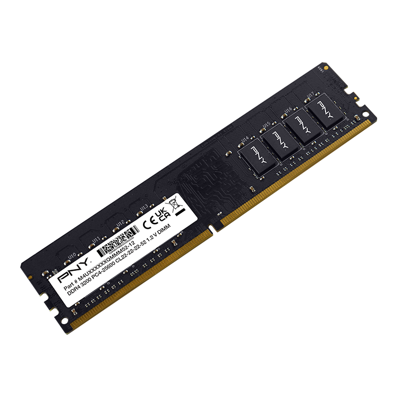 PNY 8G DDR4 3200MHz CL 22 1.2V Hautes performances Garantie 1 an Tunisie