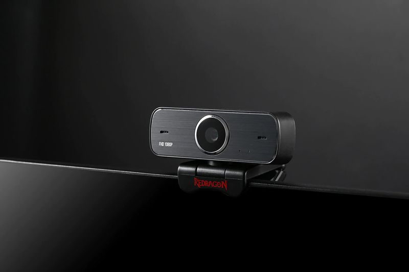 Webcame gamer Tunisie Des appels vidéo HD de 1080p - Rotation 360° - Micro intégré - fix focus